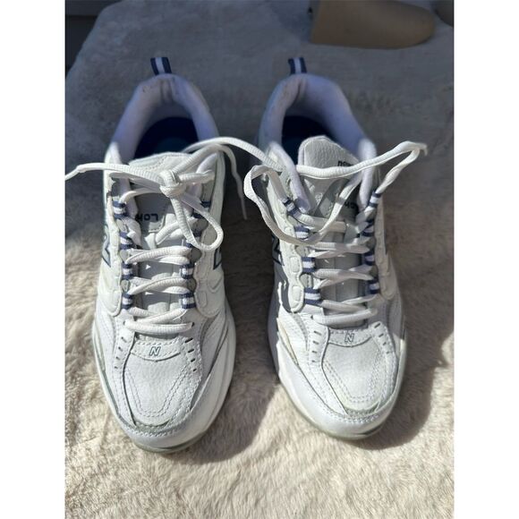 New Balance Women's Athletic Walking Sneakers White Size 8.5 - Picture 12 of 13